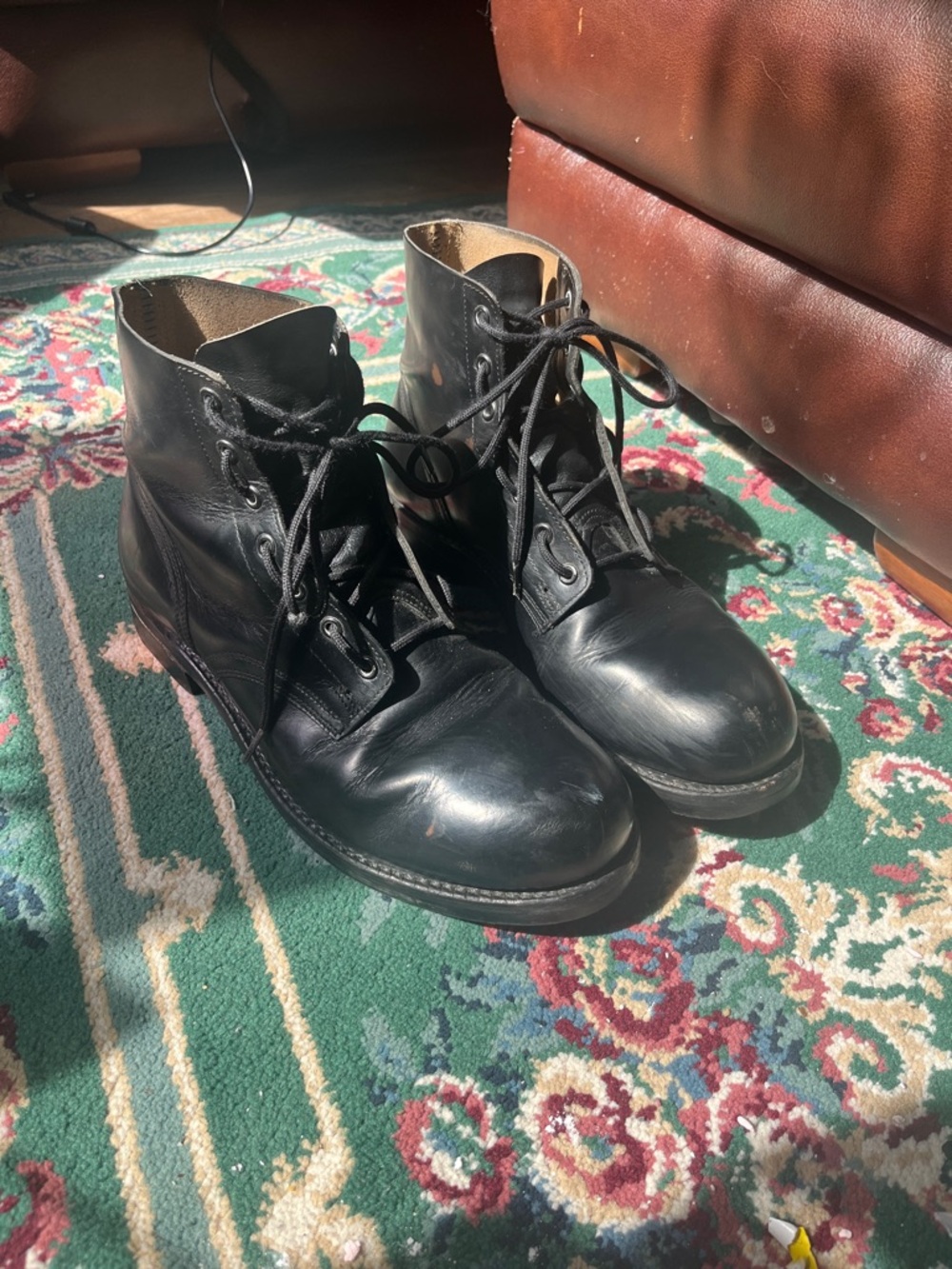 Archival 1992 Canadian Military Parade Boots | Size 9.5 E